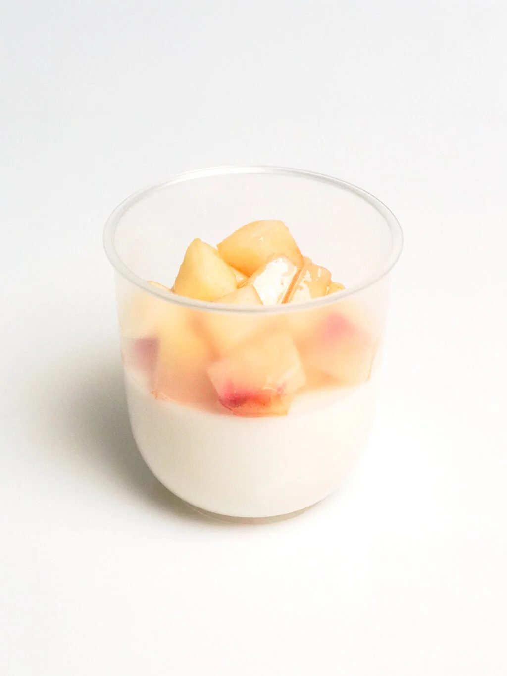 เมนู: Peach Vanilla Milk Pudding